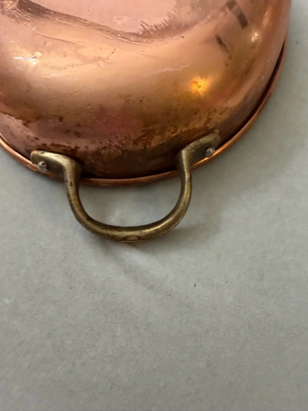 Copper Stainless Serving Dish - Copper and Silver Finish